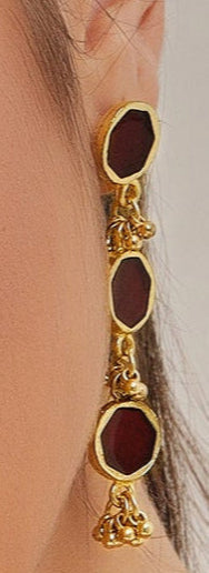 Sahar Long Earrings