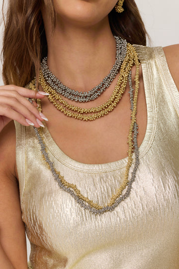 Janak Long Layering Necklace