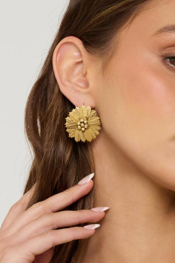 Jafna Flower Earrings