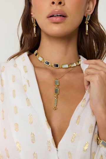 Minar Lariat Necklace