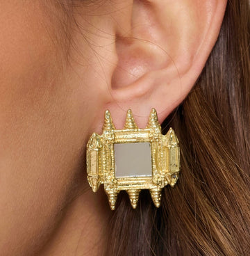 Inayat Mirror Earrings