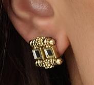 INAYAT 2 POINT EARRINGS