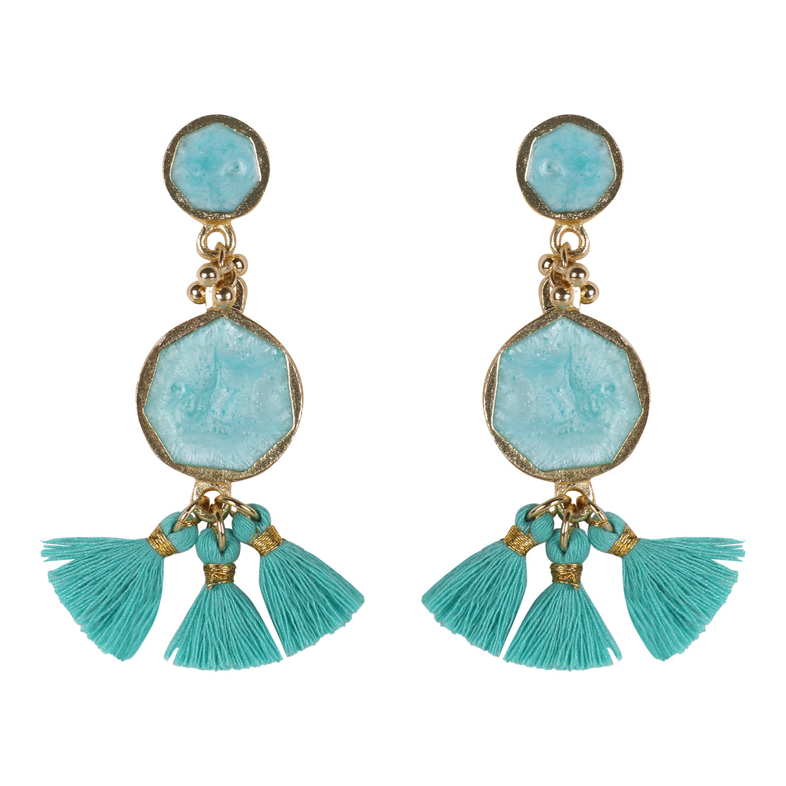 FULJ ENAMEL EARRINGS