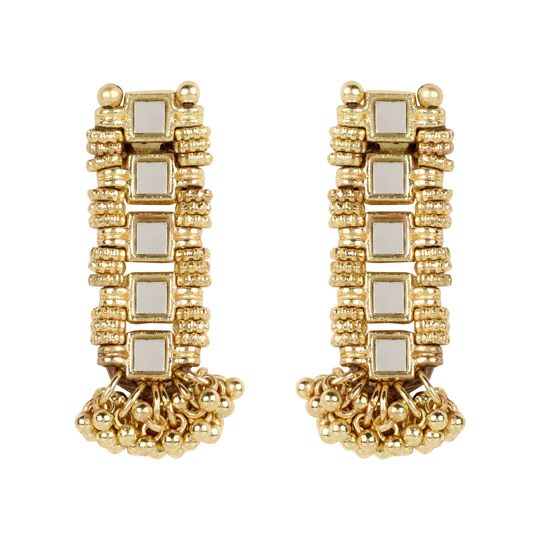 Janak Mirror  Earrings