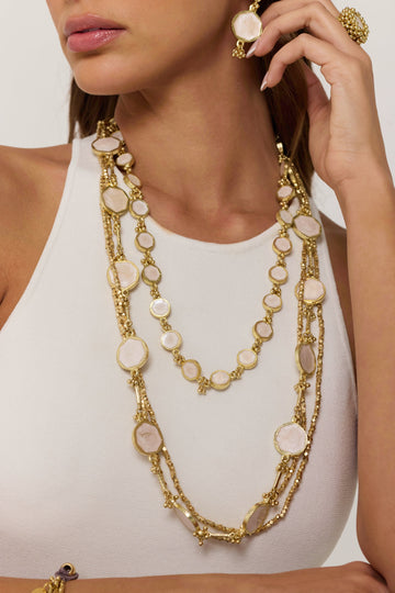 Cerchio Multi Layer Long Necklace