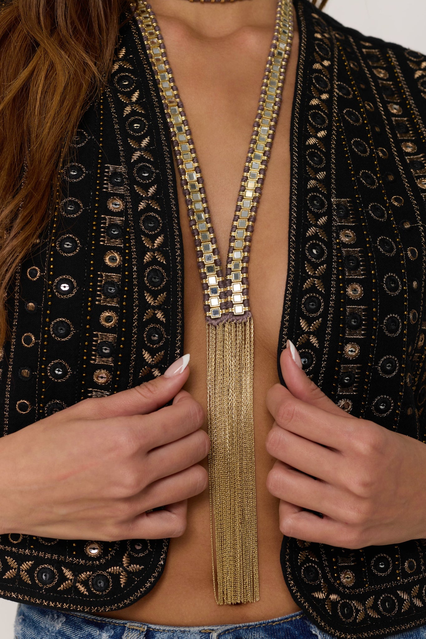 Farah Lariat Necklace